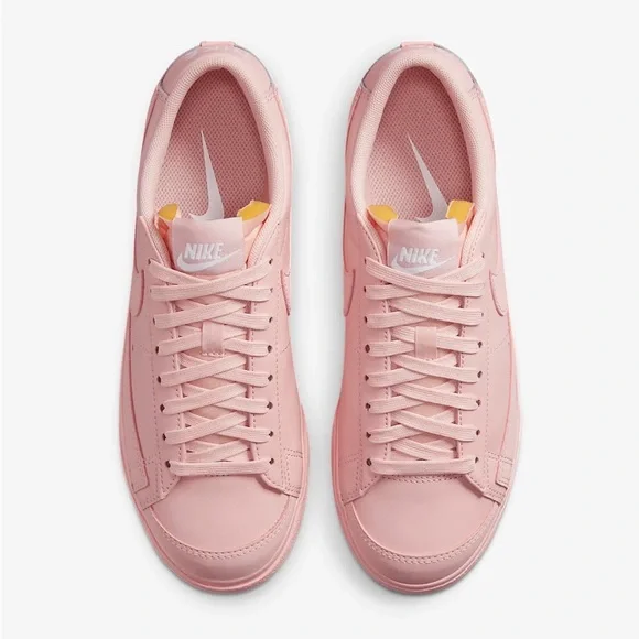 Nike Blazer Low Top Platform Sneakers Pink 5.5 - Picture 3 of 16